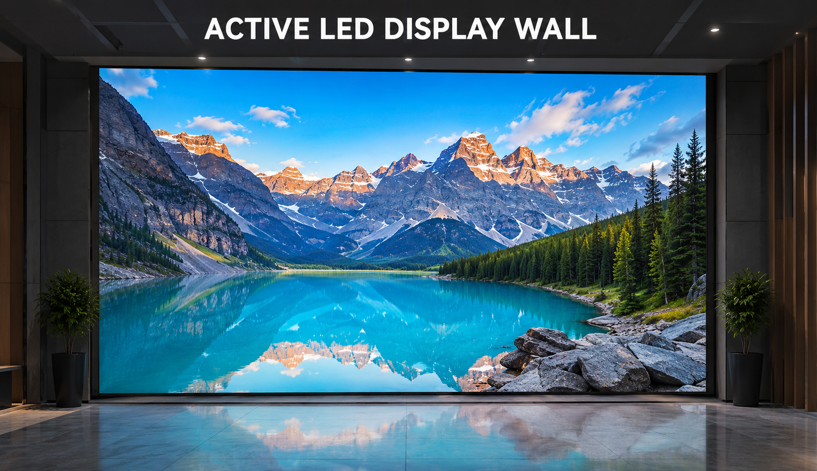 Active LED Display Wall