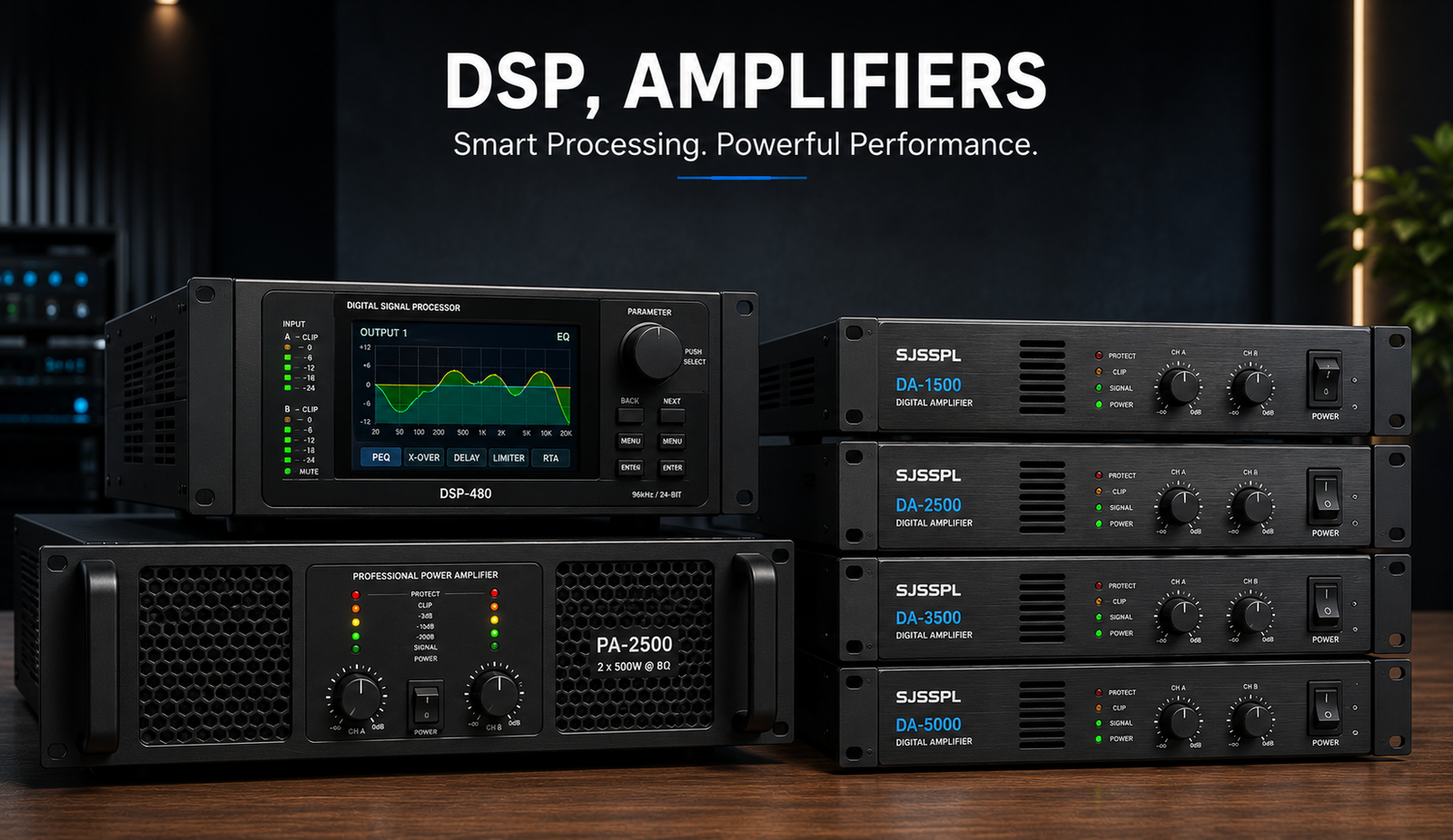 DSP, Amplifiers